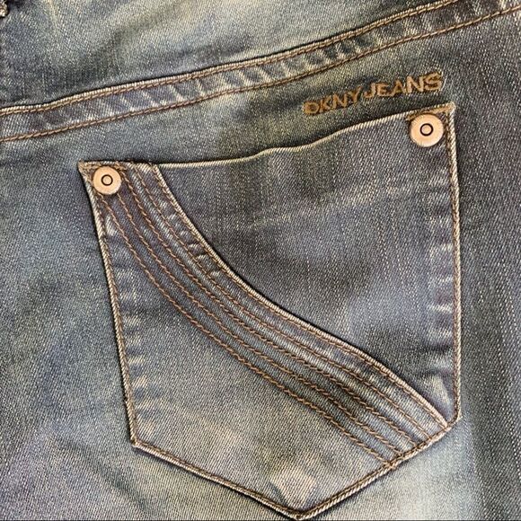 DKNY high rise skinny jeans size 4 - Picture 3 of 4